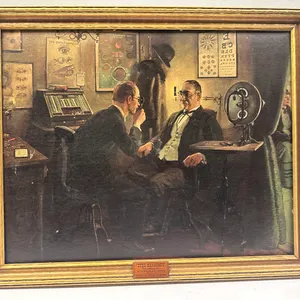 "Eyes Examined" Advertising Print