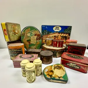 Gathering of Vintage Tins
