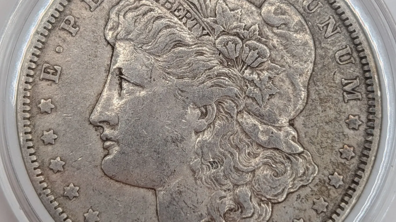 1888 Morgan Silver Dollar - Philadelphia Mint Strike - Choice About Uncirculated (Choice AU)