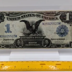Encapsulated 1899 Series $1 "Black Eagle" Large Size Silver Certificate - Parker/Burke (Fr. 232)