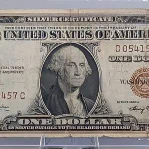 Series of 1935A $1 Hawaii Silver Certificate WWII Emergency Note - Circulated (Fr. 2300)