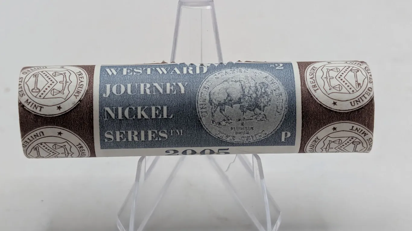 Uncirculated 2005-P Westward Journey "American Bison" Jefferson Nickel Government Packaging 40 Coins