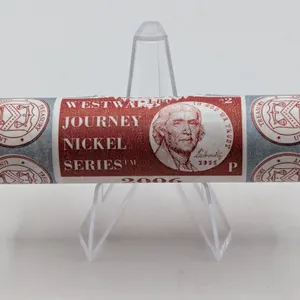 Uncirculated 2006-P Westward Journey Nickel Roll - Government packaging (40 Coins)