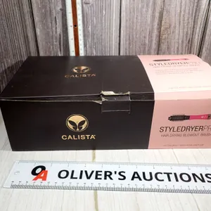 Calista StyleDryer Pro Hair Drying Blowout Brush Set with Original Box