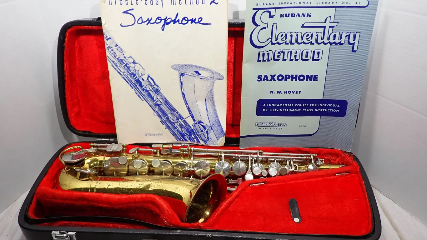 Vintage King Cleveland Alto Saxophone (Serial No. C 234593) with Case