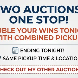 Two Auctions, One Stop: Double Your Wins Tonight With Combined Pickup!