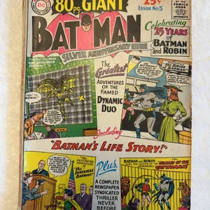 Giant Batman silver anniversary issue #5