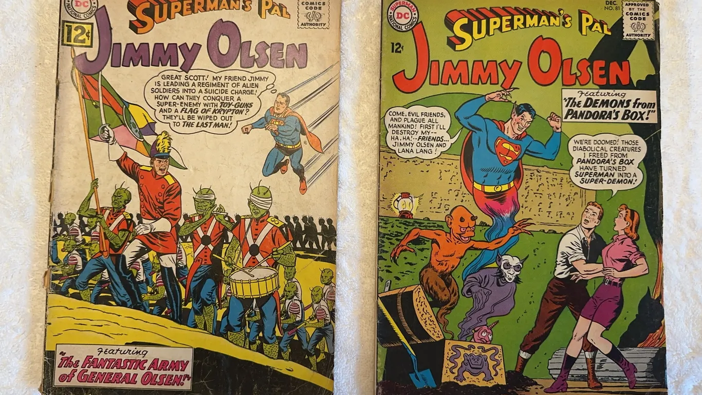 2 Superman’s pal Jimmy Olsen #60 and 61