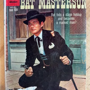 Vintage comic book issue #3 of the Bat Masterson