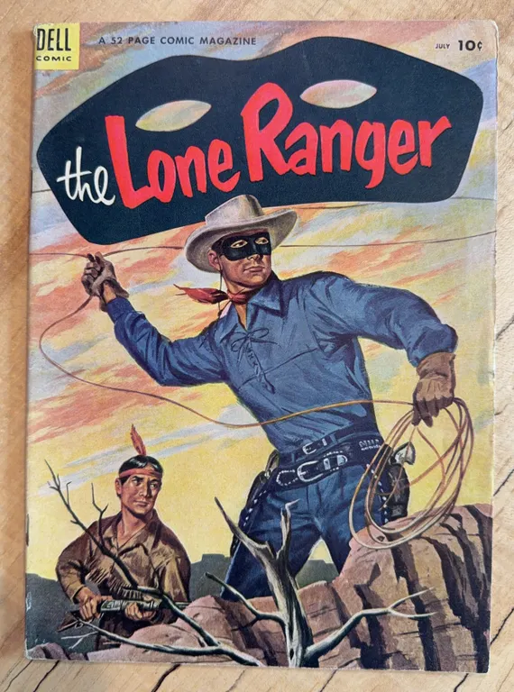 Vintage The Lone Ranger comic book #73