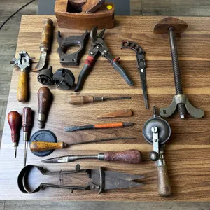 VINTAGE TOOL LOT 2 (Wall art give your shop a curated look) Great back drop when making content!