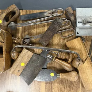 VINTAGE TOOL LOT 3 (Wall art give your shop a curated look) Great back drop when making content!