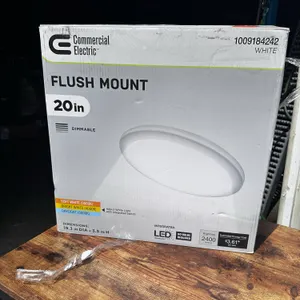 20-Inch Round CCT LED Puff Light