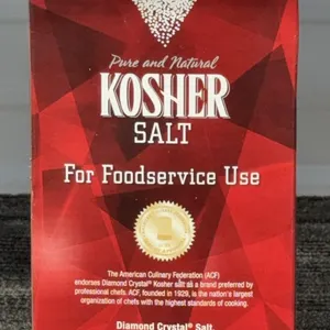 *NEW* Diamond Crystal Pure & Natural Kosher Salt - Best By 3 Years After Opening
