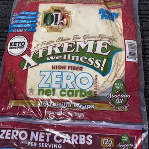 *NEW* Ole Xtreme Wellness High Fiber Low Carb Tortilla Wraps Family Pack 16 Pack - Best By 6/2026