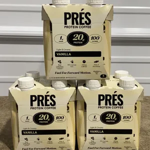 *NEW* Pres Protein Coffee Vanilla 12 Pack - Best By 12/2026
