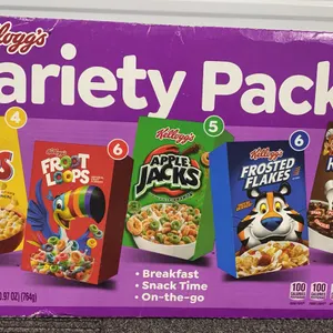 *NEW* Kellogg's Cereal Variety Pack - Best By: 12/2026