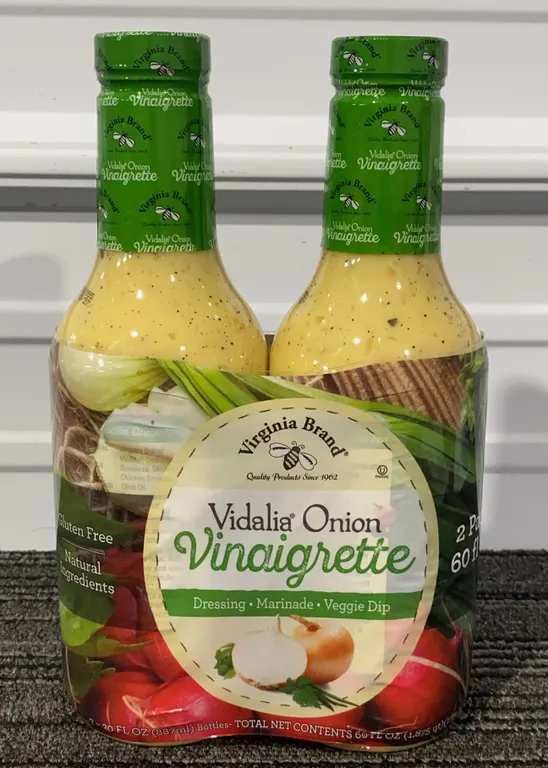 *NEW* 2 Pack Virginia Brand Vidalia Onion Vinaigrette Dressing - Best By: 7/2027