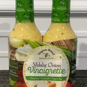 *NEW* 2 Pack Virginia Brand Vidalia Onion Vinaigrette Dressing - Best By: 7/2027