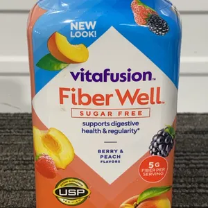 *NEW* Vitafusion Fiber Well Sugar-Free Gummy Supplement, 220 Count -  Best By: 2/2028
