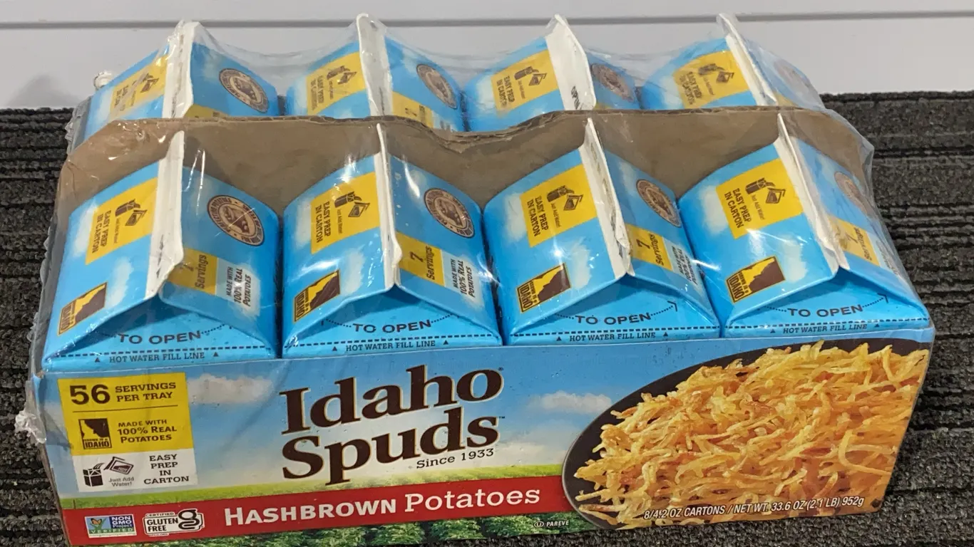 *NEW* Idaho Spuds Hashbrown Potatoes 8 PK. - Best Buy 4/2027