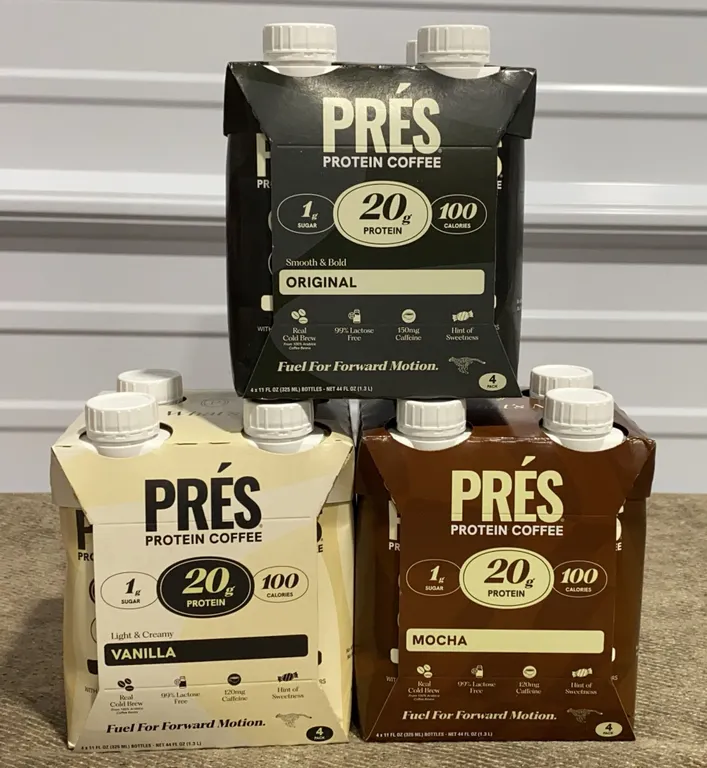 *NEW* Pres Protein Coffee Variety 12 Pack - Best By 12/26 & 10/2026