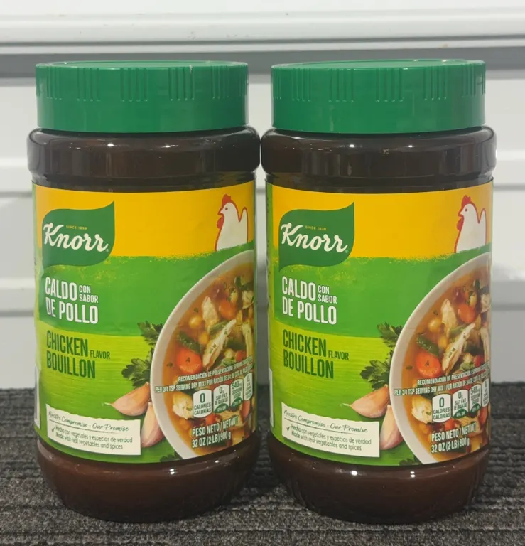 *NEW* 2 Pack Knorr Caldo con Sabor de Pollo (Chicken Flavor Bouillon) - Best By: 8/2027