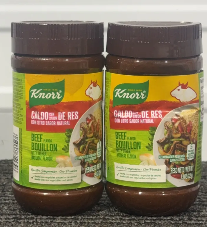 *NEW* 2 Pack Knorr Beef Flavor Bouillon - Best By: 7/2027