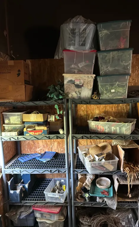 Assorted Storage Bins
