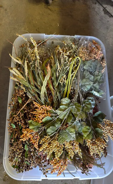 Assorted Artificial Floral Arrangements