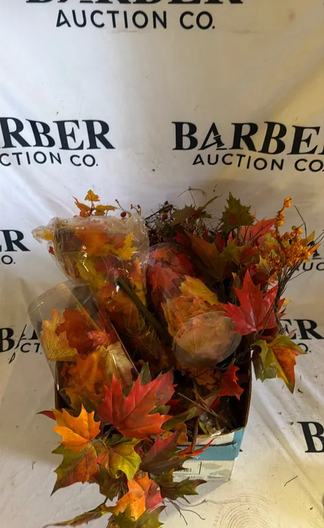 Assorted Fall Decorative Leaves
