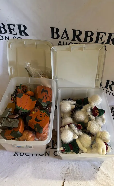 Mixed Holiday Decorations Lot