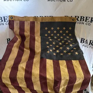 Vintage American Flag Banner