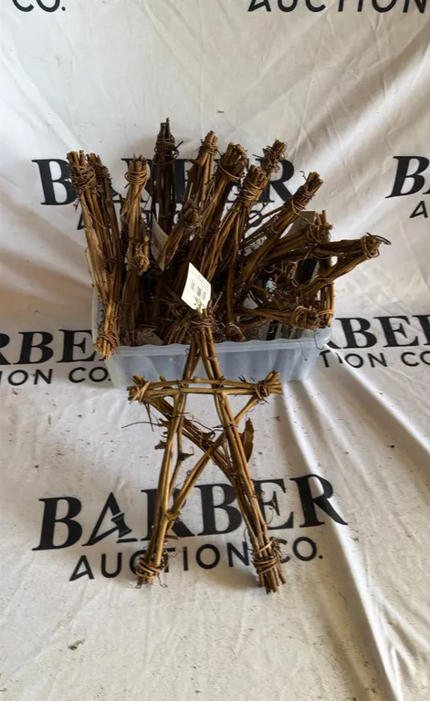 Set of Decorative Twig Stars