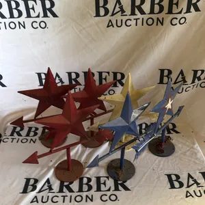 Set of Decorative Metal Stars