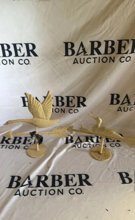 Decorative Bird Weathervanes Set