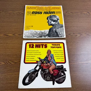 Easy Rider Soundtrack Vinyl + Rare CB750 Cover Album