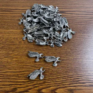 Silver-Plated Eagle Necklace Pendants