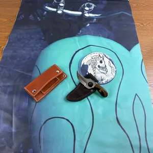 CANVAS CHOPPER PRINT Knife, Sheath & Wallet Set
