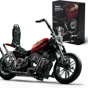 Chopper Motorcycle Building Set