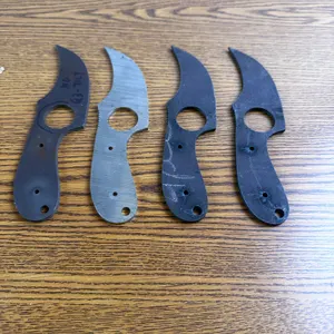 LOCK GRIP KNIFE BLANKS  X 4 D2 STEEL