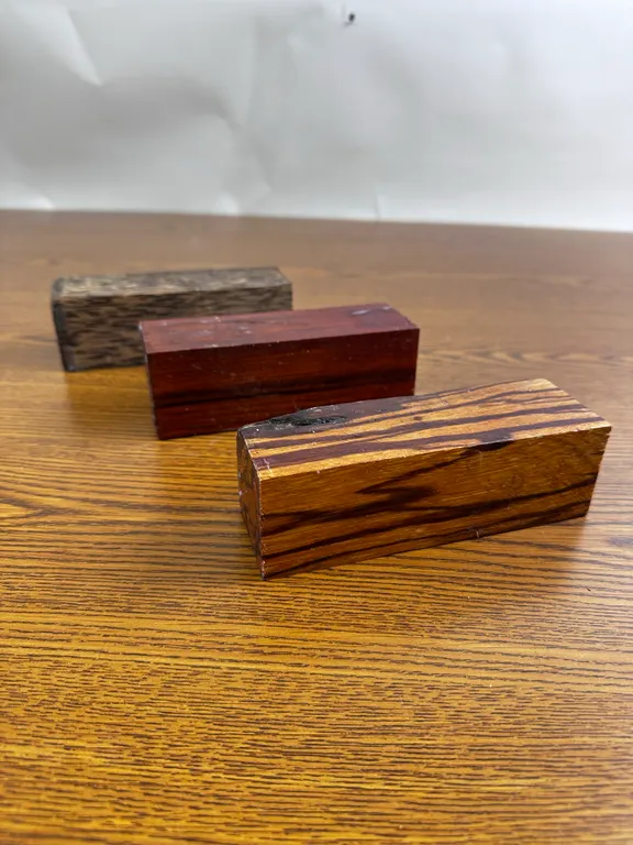 EXOTIC WOOD KNIFE SCLAE MATERIALS