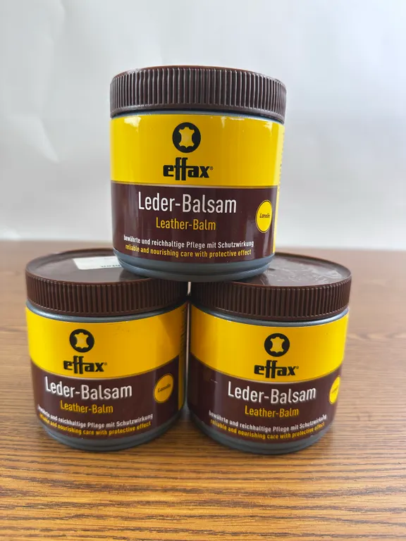 Effax Leather Balm - Three Tins