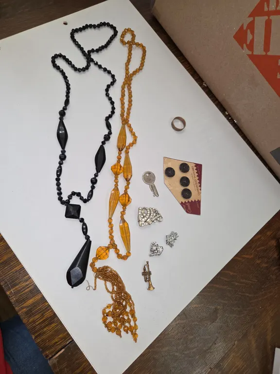 Wood & sons ring and some necklaces