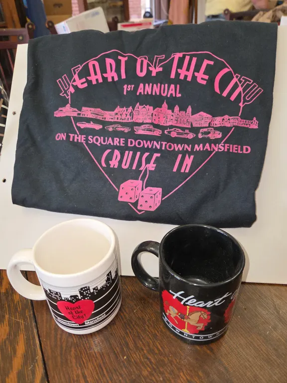 Heart of the city 1st shirt & mugs