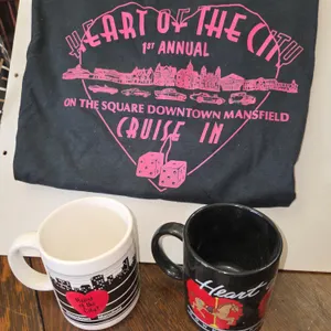 Heart of the city 1st shirt & mugs
