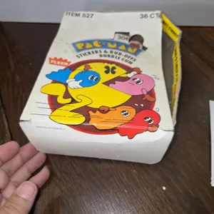 Pac Man stickers and rub offs