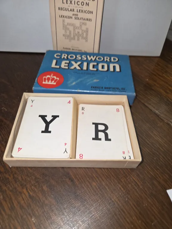 Crossword Lexicon game, vtg