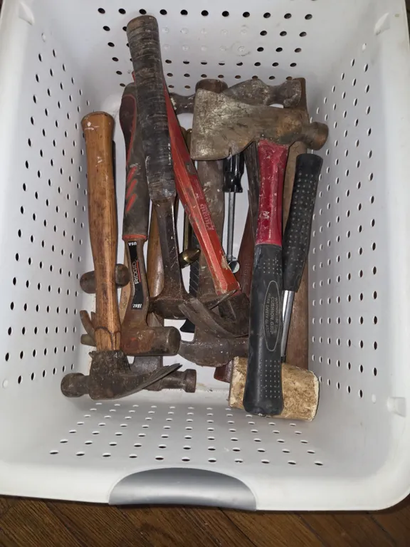 Lot of hammers
