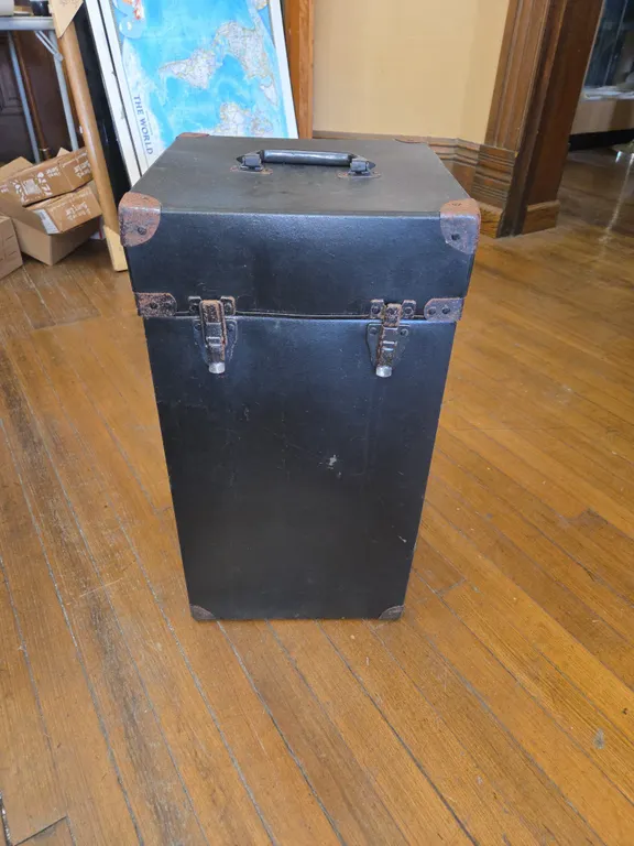 Black storage box